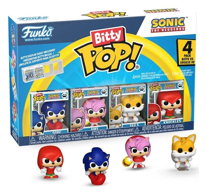 Sonic Bitty POP! Vinyl Figure 4-Pack Sonic 2.5 cm